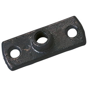M10 THREADED BACK PLATE BLACK