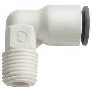 1/4 OD X 1/4 NPTF MALE FIXED ELBOW