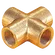 04MM OD FOUR WAY CONNECTOR