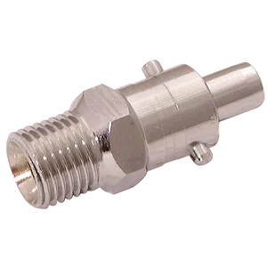 3/8 BRASS CHROME MALE ADAPTOR BSPT
