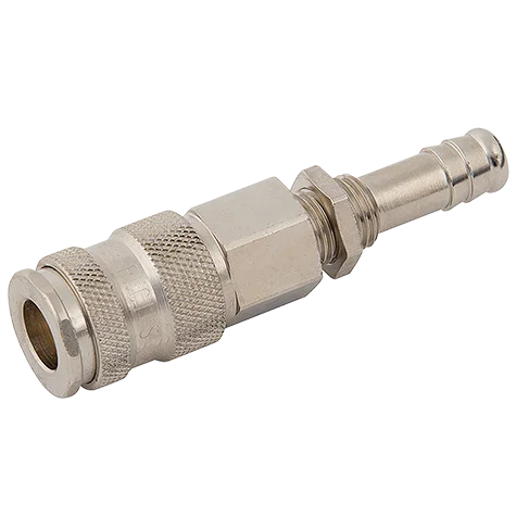 1/4 OD HOSETAIL P.MOUNT COUPLING NICKEL