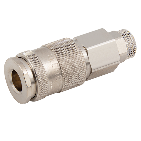 09X12MM  HOSE  COUPLING BRASS NICKEL