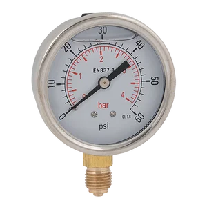 1/4inBSPP 63MM BOTOM GLYC GAUGE