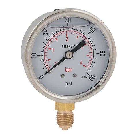 1/4inBSPP 63MM BOTOM GLYC GAUGE