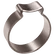 10-12MM 1 EAR HOSE STEEL Z/PLTD O CLIP