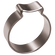 10-12MM 1 EAR HOSE STEEL Z/PLTD O CLIP