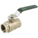 3    BSPP BALL VALVE F/F GREEN HANDLE