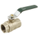 3    BSPP BALL VALVE F/F GREEN HANDLE