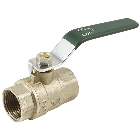 3 BSPP BALL VALVE F/F GREEN HANDLE