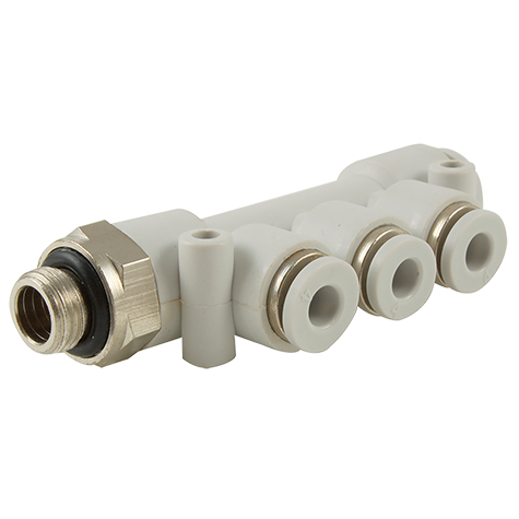 08MM IN 06MM OUT X 3 X 1/4 BSPP MALE