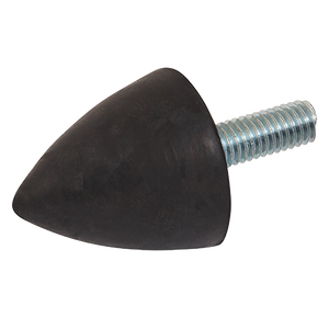 MALE CONICAL BUFFER M10X25 50MMX50MM